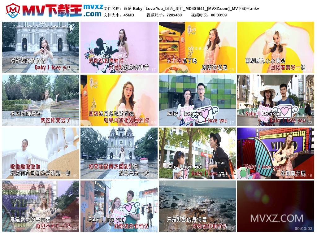 宣璐-Baby I Love You_国语_流行_MD401541